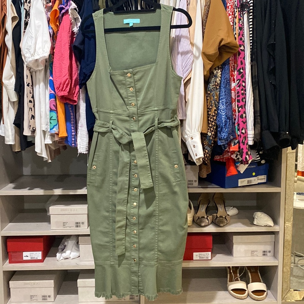 Khaki Melissa Odabash Ruby dress - color no longer available!
